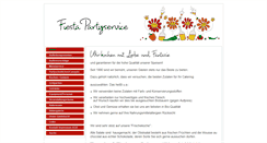 Desktop Screenshot of fiesta-partyservice.de